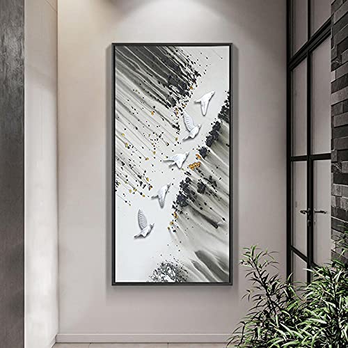 Colombe de la paix affiche murale chinoise pour habiller un grand mur vide de salon