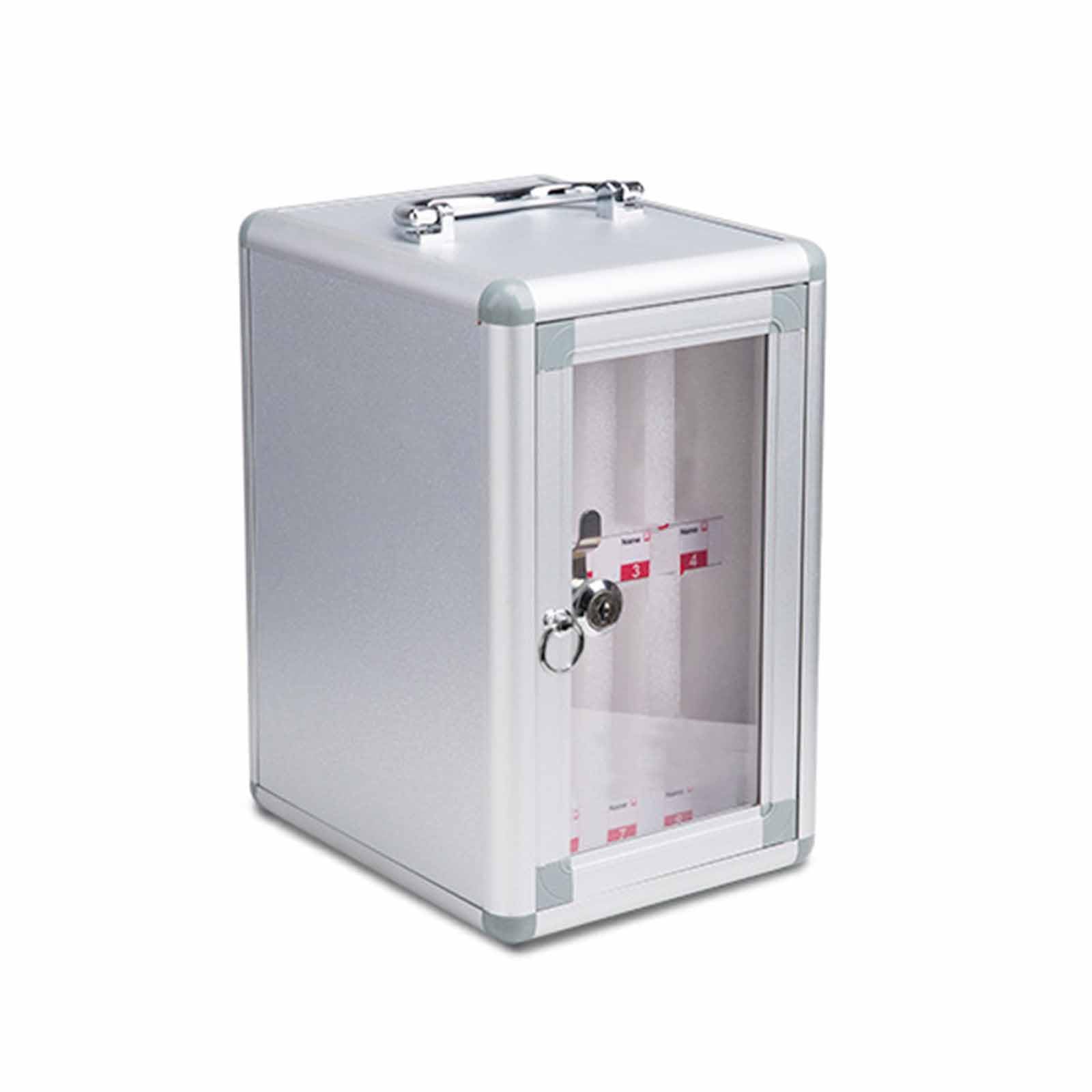 Cajas de almacenamiento para teléfono de aula de acrílico transparente para es personales pequeños contenedores de almacenamiento prácticos con 8 ranuras para múltiples teléfonos ideal para