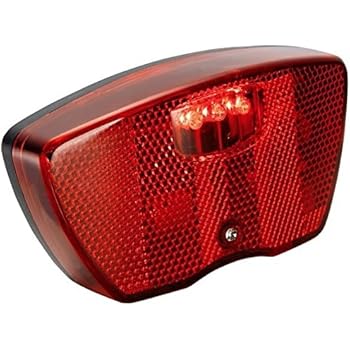 spanninga brasa xb bike led rear pannier carrier light