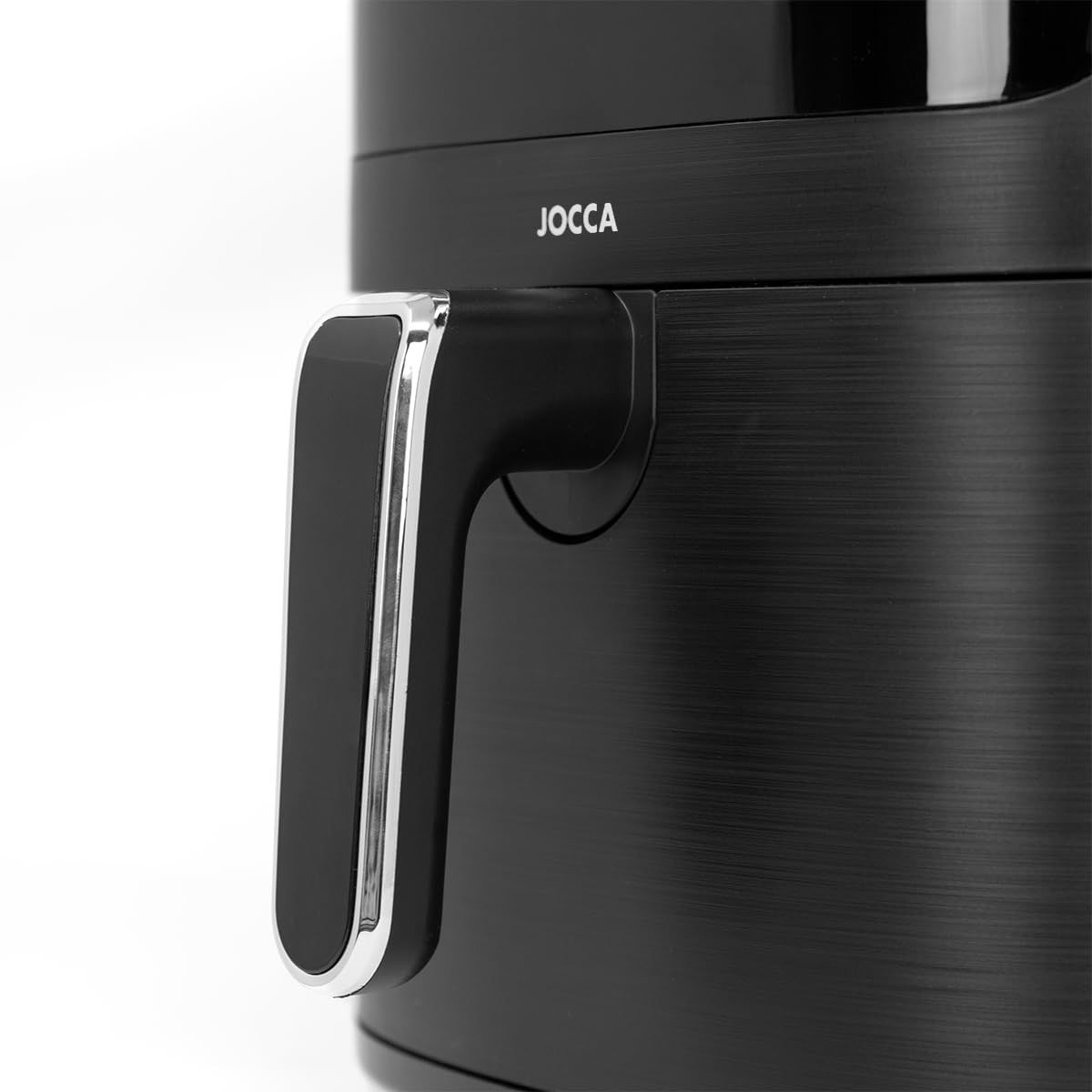 JOCCA - Freidora de Aire Caliente 6,5L| Freidora Sin Aceite| Air Fryer| Temporizador| Temperatura Ajustable| Cocina Sana| (Negro) Cocción Sin Aceite | Apagado Automático