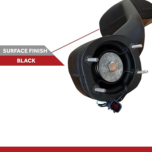 Miniatura 3 de Compatible con Kenworth T680 T880 Peterbilt 579 - Espejo de capó, color negro, lado derecho 2010 a 2019