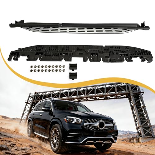Estribos laterales para Mercedes-Benz GLE W167 2020-2026 miniatura 2