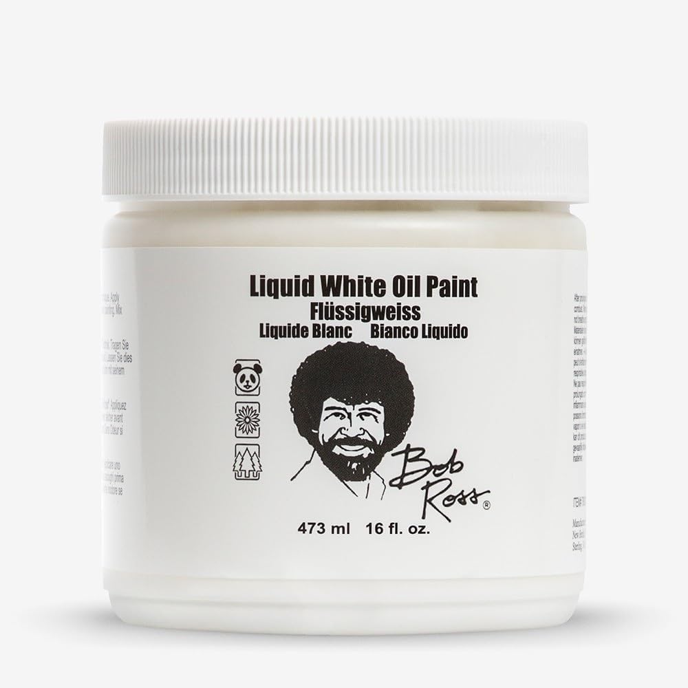 Bob Ross 5000 6214, Flüssigweiß 473 ml (16 fl. oz)