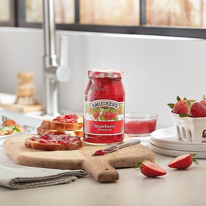 Miniatura 3 de Smucker's - Conservas sin semillas, fresa, 12 onzas, paquete de 2 (24 onzas en total)