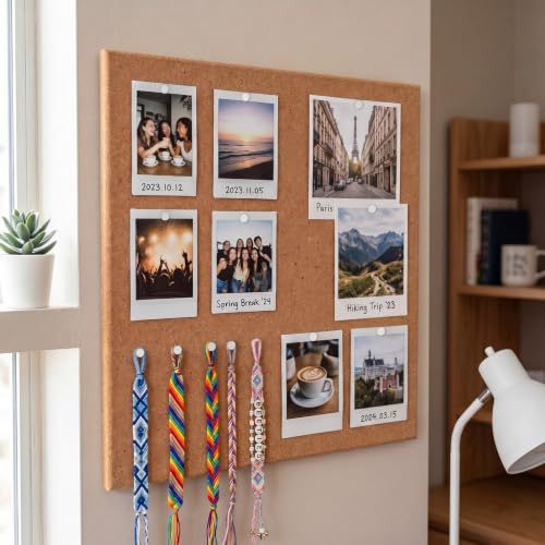 Image of Shimeyao 30 Pcs Vintage Push Pins, Large Metal Thumb Tacks for Picture Photo Hanging, Wall Pins for Board Posters Bulletin Maps, Wall Tack for Office Home Decorative (White)