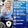 NKS Radar Key Disabled Toilet Bathroom Door Access Braille Easy Turn Pack Opens Over 10,000 Disabled Toilets (1) (2) #4