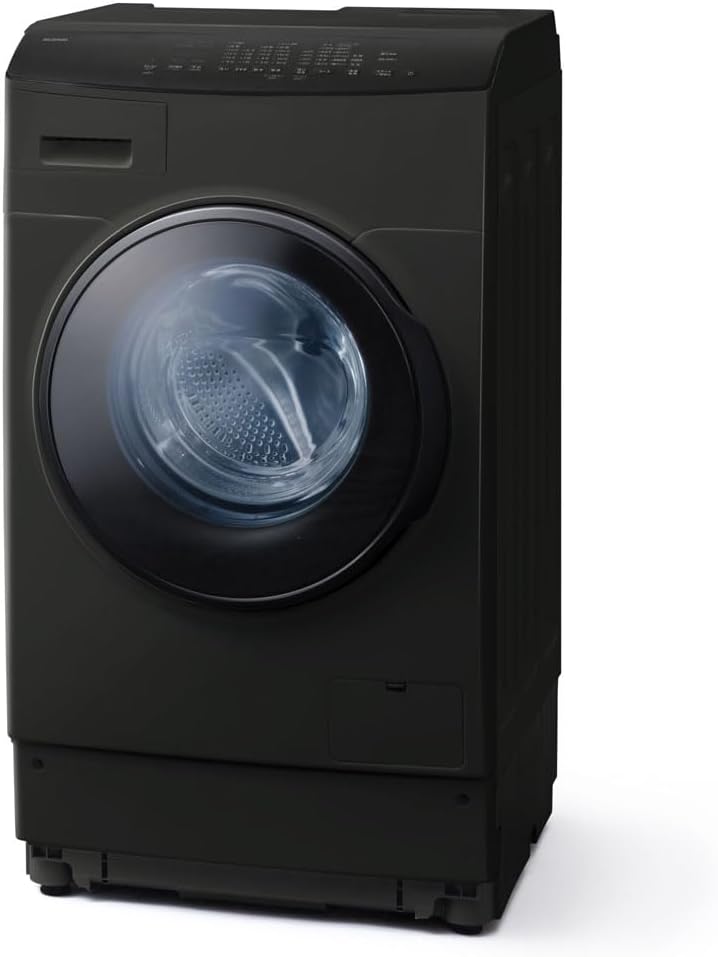 アイリスオーヤマ ドラム式洗濯機 乾燥5kg 左開き 温水洗浄 節水 お手入れ簡単 FLK852-B