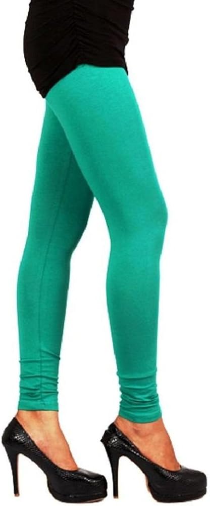 Beautiful Rama Green Churidar Leggings 
