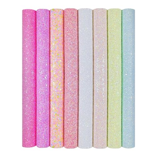 Laminas de purpurina A4 multicolores para manualidades y bordado 2