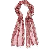  FRAAS Damen 638151 Schal, Rot (Tomato 340), One size