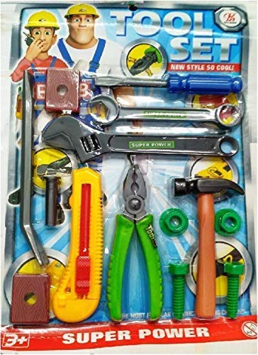 YBN Tool Set Toys for Kids, Pretend playset, Tool Set Construction Tools, (Random Set) Pack of Role Play Engineer Workshop Tool kit for Kids-Plastic,Multi Color (B0BN5HX7MT) Amazon Price History, Amazon Price Tracker