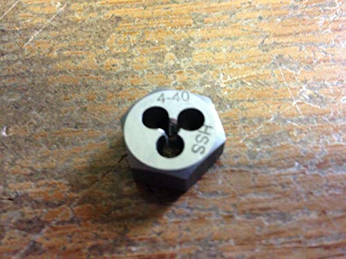 4-40 HIGH Speed Steel Hexagonal RE-Threading DIE