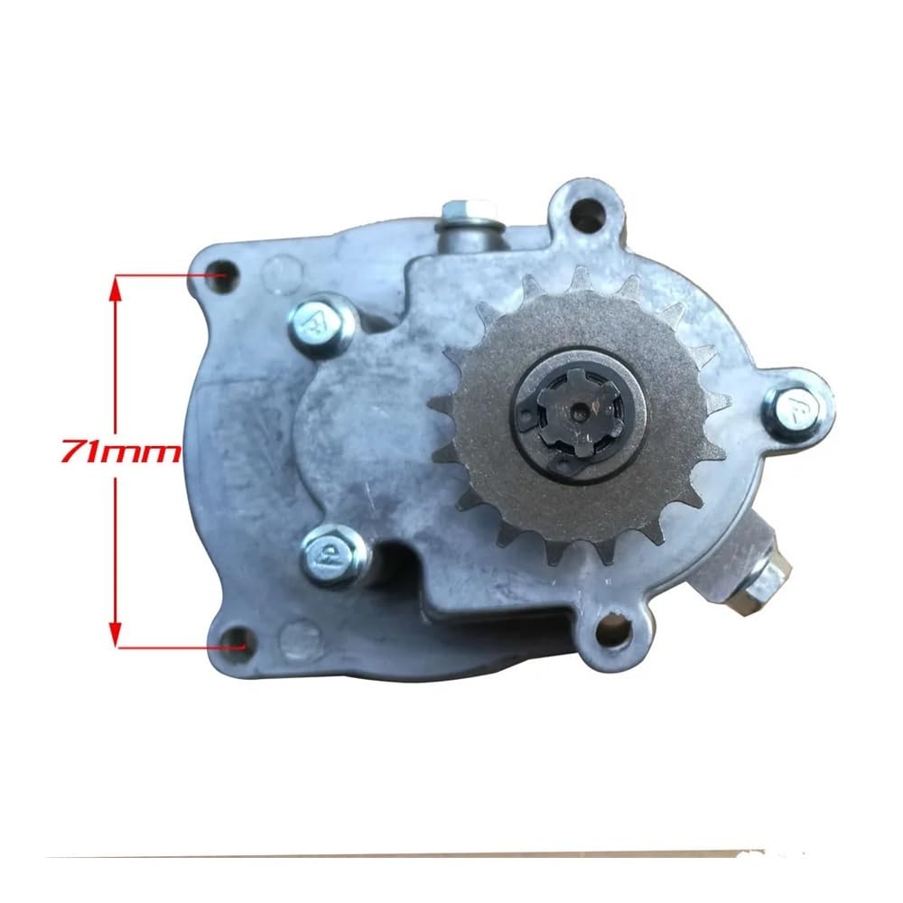 Motor de 17 Dientes, 43 CC, 47 CC y 49 CC, transmisión Reductora de Engranajes, 17 Dientes, 2 Tiempos, Compatible con T8F, Motocicleta de Bolsillo y Motocross.