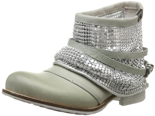 Bunker Criss, Boots femme - Gris (S Grey), 36 EU