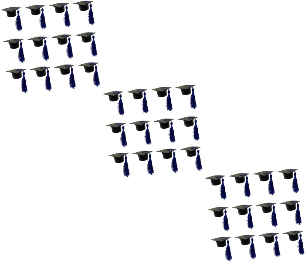 PRETYZOOM 36pcs Graduation Cap Candy Boxes Elegant Graduation Party Favors for Sweet Treats for Celebrations and Special Events