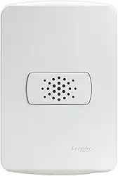 Campainha Cigarra 220V 70Db 16Va Branca Miluz S3B66860, Schneider Electric