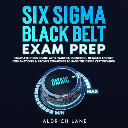 『Six Sigma Black Belt Exam Prep』のカバーアート