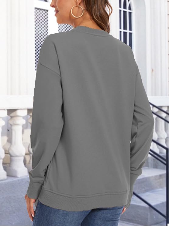 Image of NEYOUQE Womens Long Sleeve Color Block Pullover /Cardigan Sweaters Striped Tops Casual Hoodies Sweatshirts Jackets