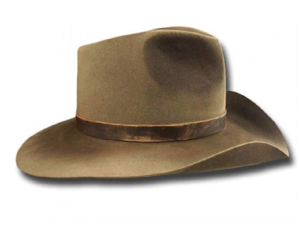 Westernhut antiqued Dusty Bull Rider