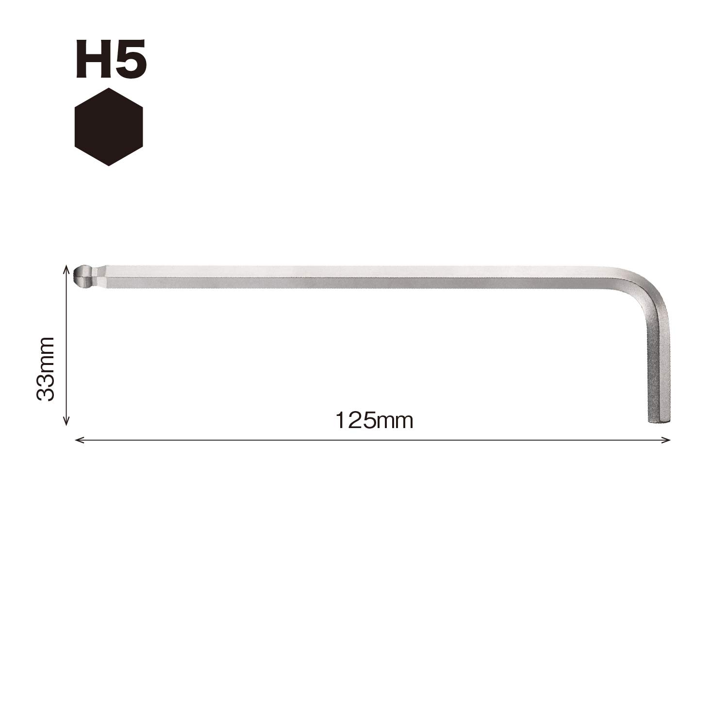Clé à Bille Vessel 8300BP – Type L, Côté Opposé 2mm – Neuve – Outil De Précision