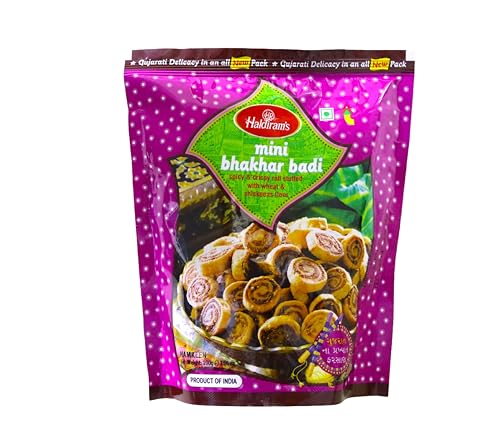 Haldirams Mini Bhakhar Badi, 1er Pack (1 x 200 g)