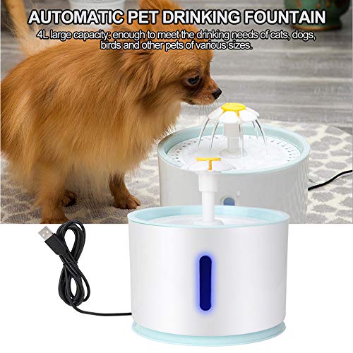 Bebedouro automático, dispensador conveniente de água para animais de estimação, para cães e gatos