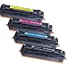 Produktbild Nanologic 4er-Pack 201X Toner Kompatibel Toner ür HP 201X 201A CF400X CF400A Toner Multipack für HP M277dw Toner Color Laserjet Pro MFP M277 M252dw M274n M252n M252 (Schwarz, Cyan, Gelb, Magenta)