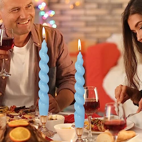 Diamond Star Glass 62046 24 Inch Candleholder with Stem