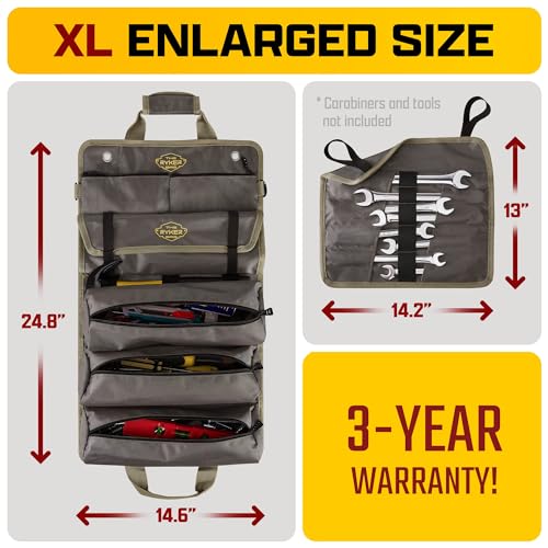 image for The Ryker Bag The Ryker PRO Roll Up Tool Bag Organizer - Personalized 