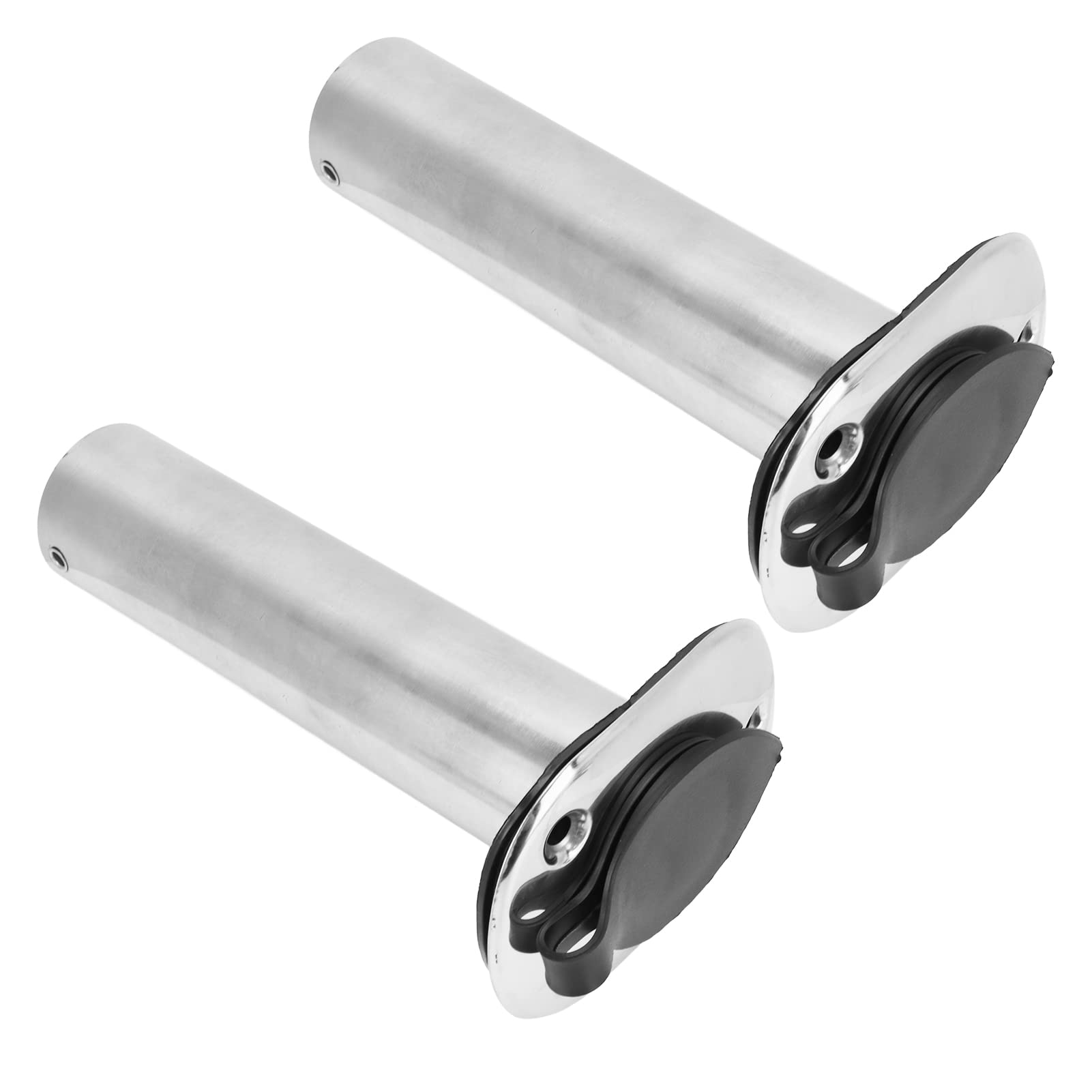 Wspornik wędki, stal nierdzewna 316 9 cali 90 ° Kołnierz do montażu podtynkowego Łodzi Uchwyt na wędkę Antirust UV PVC Liner do jachtu