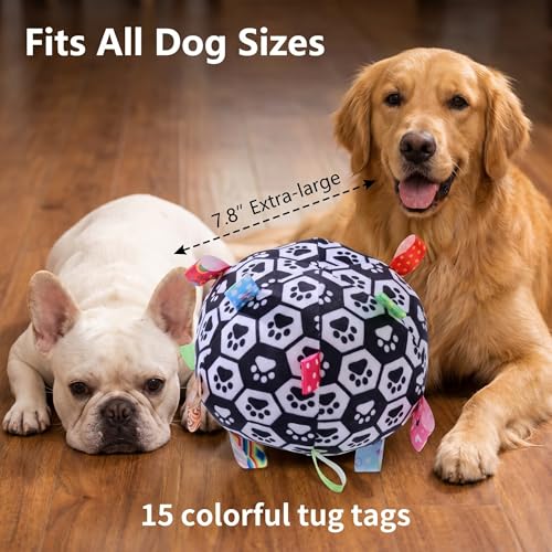 Juguete de peluche sonoro para perros de 7.8 pulgadas miniatura 2
