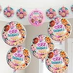 Cry Babies Birthday Party Kit – All-in-One Party Pack for 10 Kids with Licensed Decorations, Tableware, Treat Boxes, Foil Balloons, and Poster for Cry Babies-Themed Celebration - Image 5