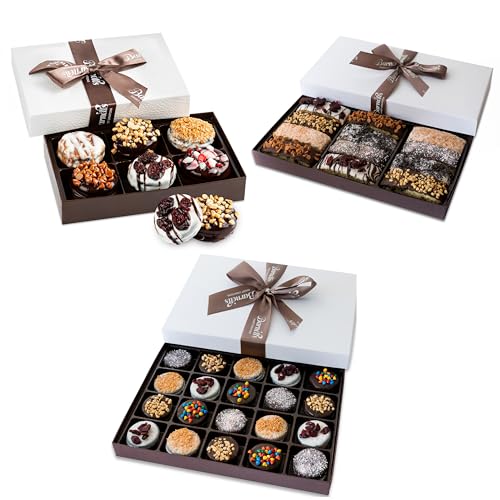 Barnetts Chocolate Christmas Tower Bundle, Covered Cookies Holiday Gifts Sets, Family Food Delivery Ideas, Prime Gourmet Candy Basket, For All Couples Families Adults Men Women Mom