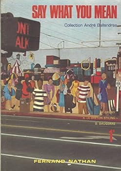 Paperback Say What You Mean 1e Book