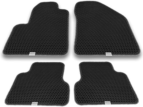 Motliner Floor Mats, Custom Fit with Dual Layered Honeycomb Made for Jeep Grand Cherokee 2014-2018. All Weather Heavy Duty Protection for Front and Rear. EVA Material, Easy to Clean.