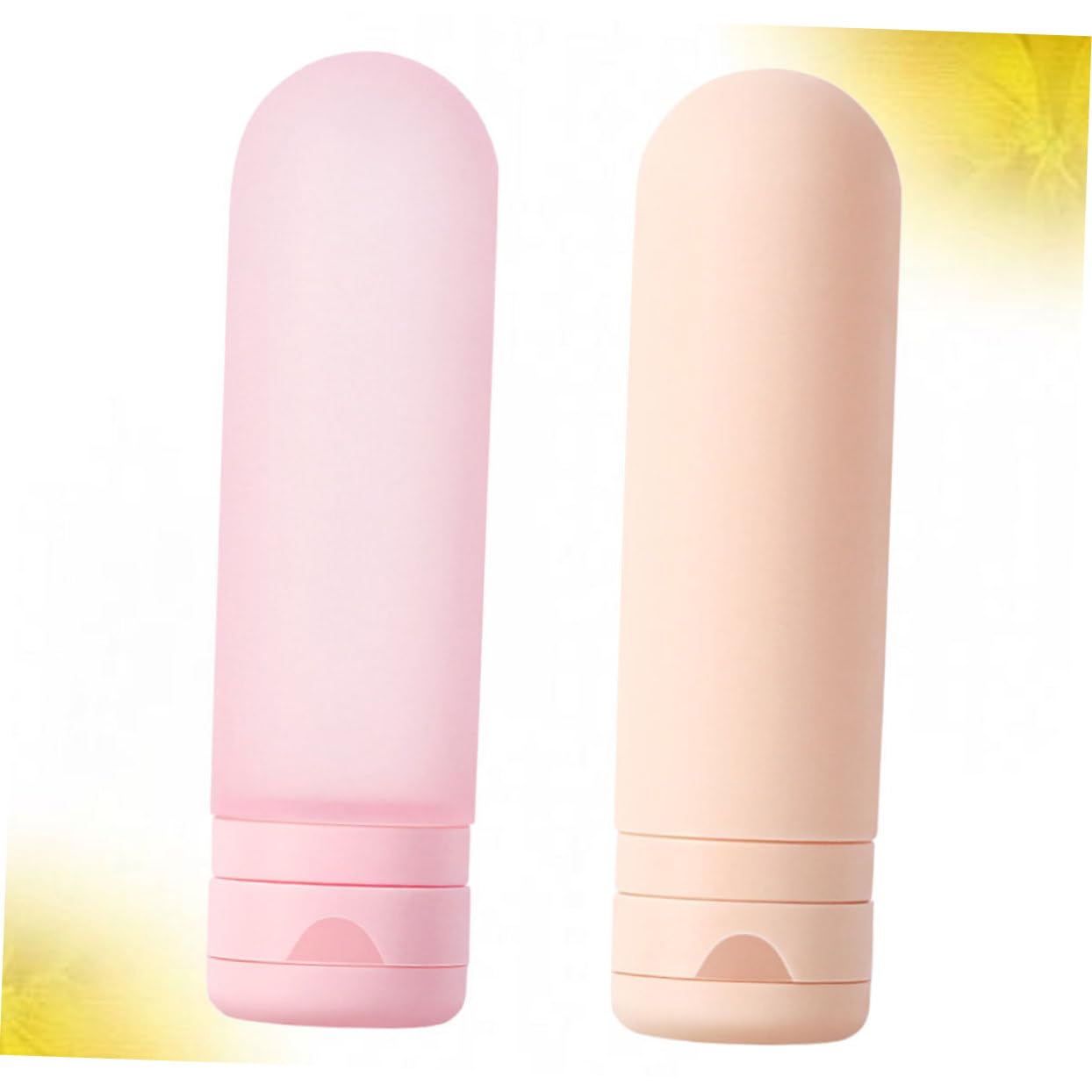 Didiseaon 6pezzi Bottiglie Viaggio Ricaricabili Silicone Da Contenitori Vuoti Per Shampoo e Lozione Impermeabili e Leggeri Perfetti Per Viaggi e Uso Quotidiano