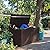 Greesum 120 Gallon Outdoor Storage Box with Lock - Woodgrain Plastic Deck Box, Reinforced Lid & Heavy Duty Design, Easy Assembly for Garden, Patio, Lawn, Dark Brown