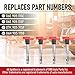 Ignition Coil Pack Set of 4 - Replaces 06E905115E, 06H905115B, 07K905715F - Compatible with Audi and Volkswagen Vehicles - A4, A5, A6, R8, TT, GTI, Golf, Jetta, Passat, Tiguan, MK5, MK6, 2.0T, 2.5L