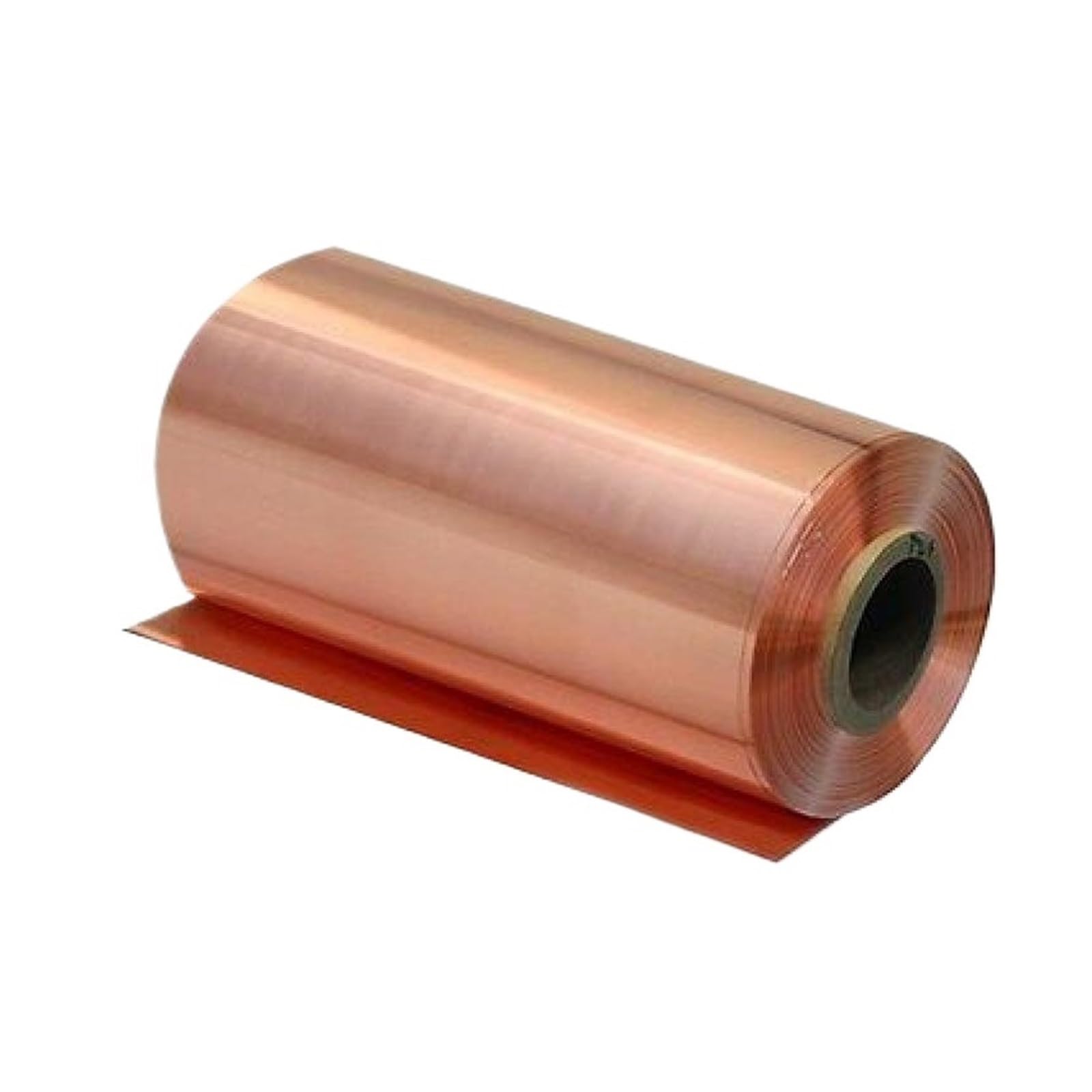 Kupferblechrolle, Copper Foil Shielding Sheet Double Sided Conductive Roll 0.01-0.6x7-200x100-5000mm(0.6x50x1000mm)