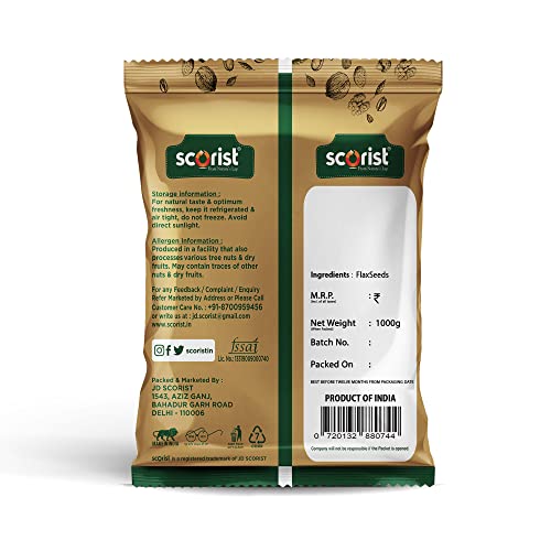 Image of Scorist Flax Seeds 1000g