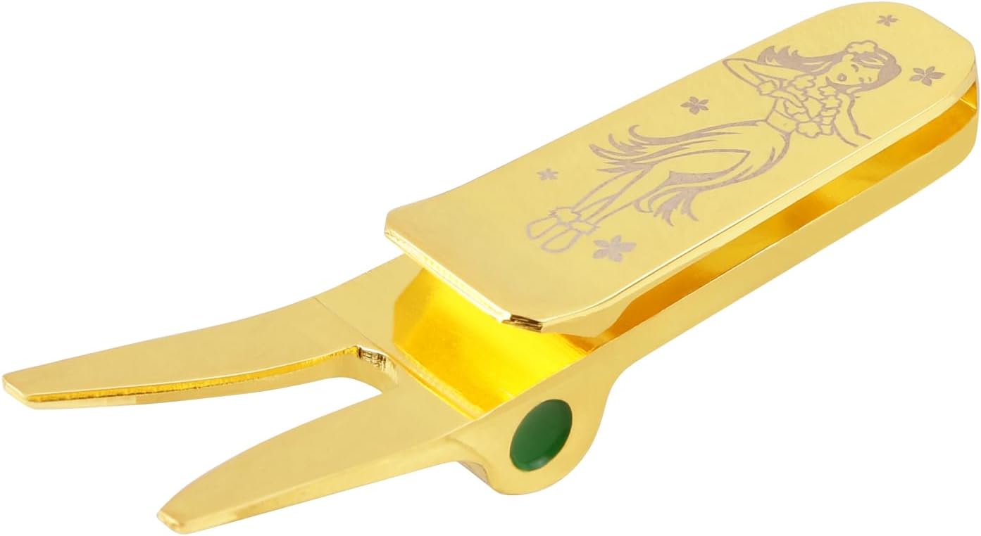 Golf Divot Tool - Features Stylish Design, Causes Less Damage to Greens