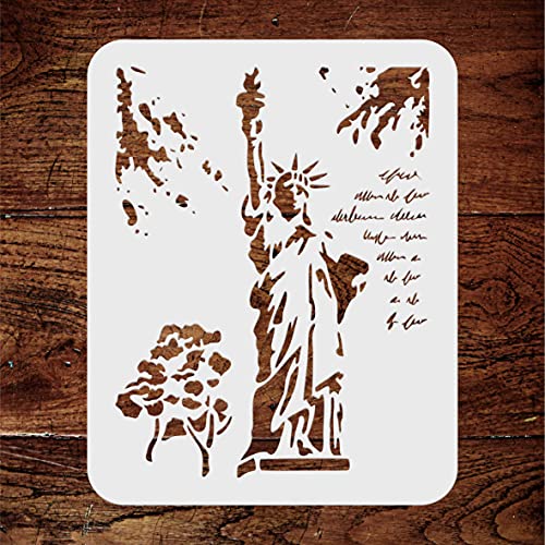 Statua della Libertà - Stencil per la pittura