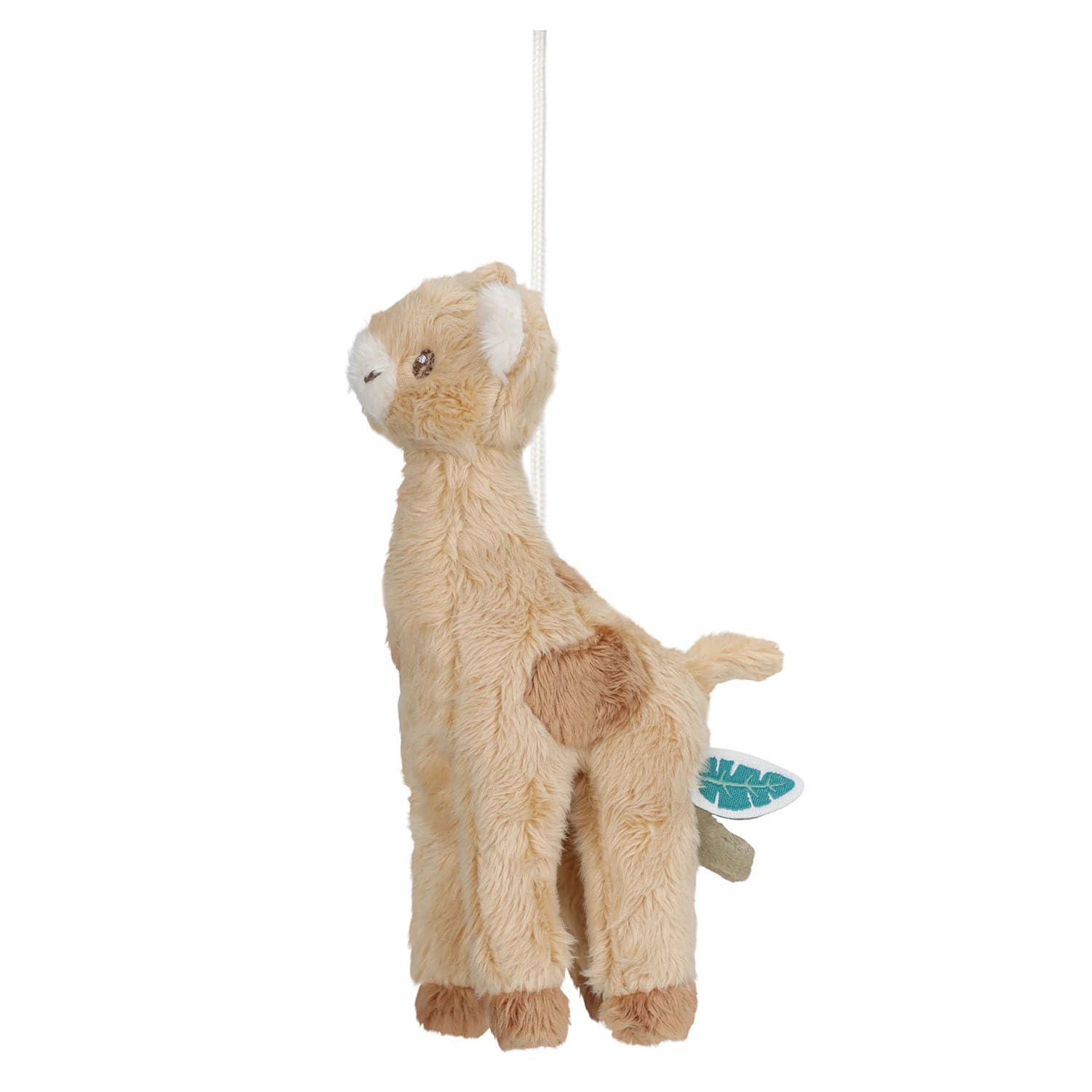 Little Dutch Musik Mobile - inklusive Spieluhr - mit Halterung aus Holz für Babybett - für Babys ab der Geburt - Unisex - Safari Friends