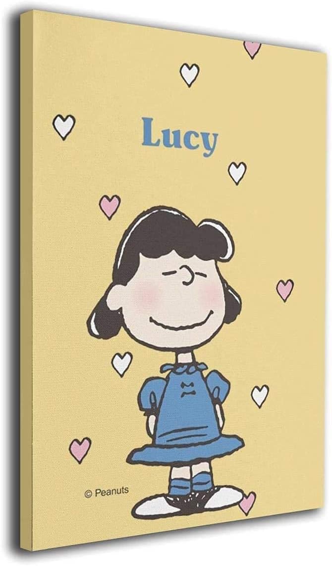 油絵 Snoopy スヌーピー 人気 アニメ ポスター 装飾画 インテリア絵画 正規認証品 新規格 壁掛け アートポスター 50x60cm 新築飾り 壁の絵 寝室の装飾風景 フレームレス モダン 贈り物 インテリア装飾