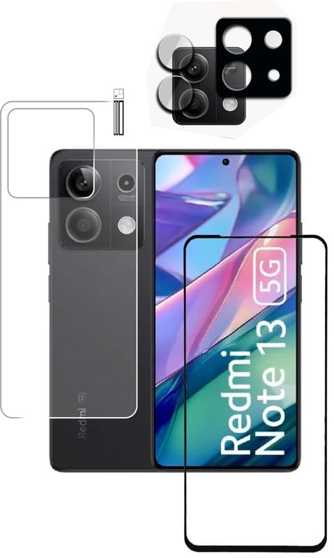 FRONT & BACK SCREEN GUARD FOR REDMI NOTE 13 5G WITH CAMERA GLASS-3 PACK -SD-12 (B0CRS6692C) Amazon Price History, Amazon Price Tracker