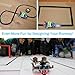 MiOYOOW 2 Pack Line Following Robot Car Kit, Beginners Smart Car Soldering Practice Kit STEM Educational Electronics Soldering Projects for School and Home Learning