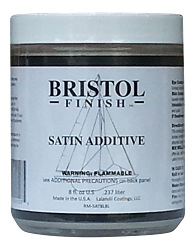 Bristol Finish Traditional Amber Urethane Varnish, 8oz satin additive bristol finish