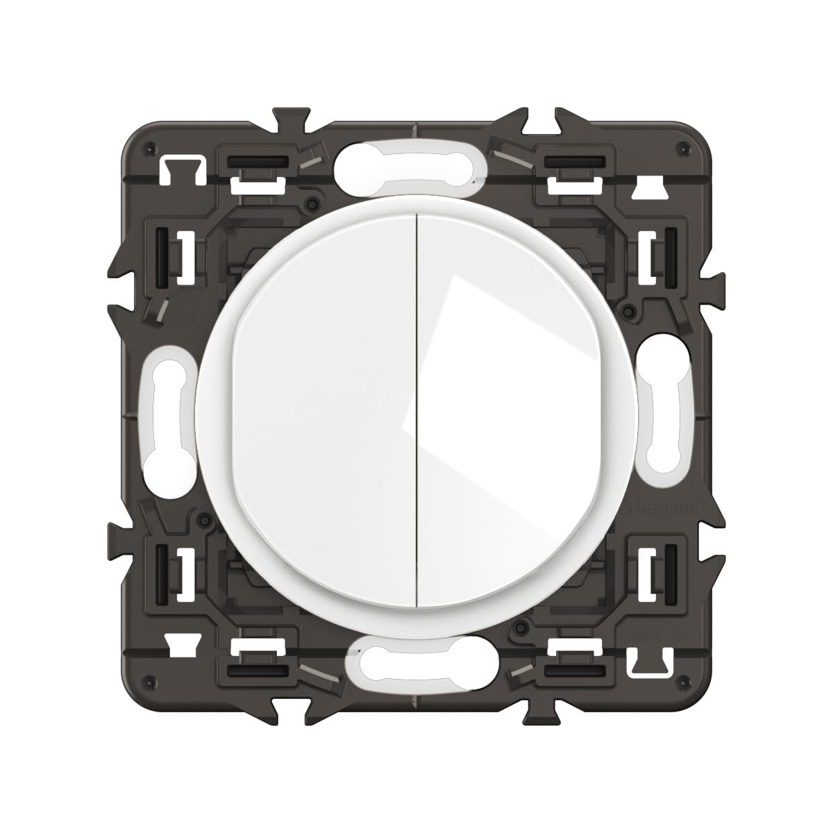 Legrand Interrupteur Double Va-et-vient 10A Blanc