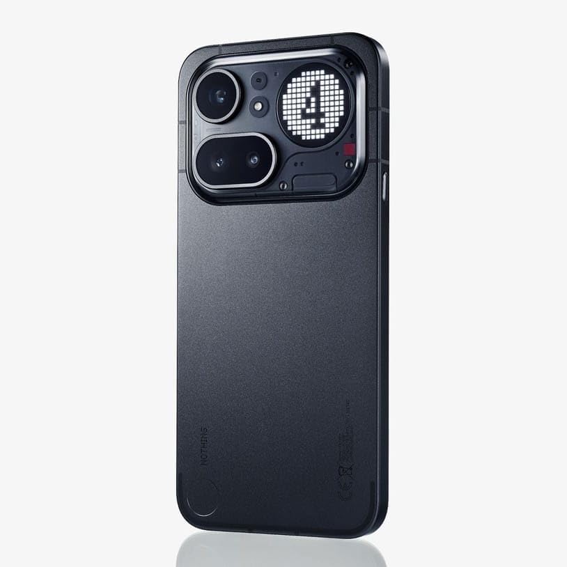 Image of Nothing Phone (4a) Pro (Black, 8GB RAM, 128GB Storage) | Snapdragon 7 Gen 4 | 50MP Triple Camera | 6.83 inch 144Hz AMOLED | 5400mAh Battery OS 4.1