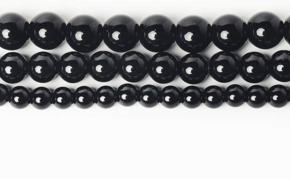 10mm Black Onyx Agates Round Loose Beads for Jewelry Making